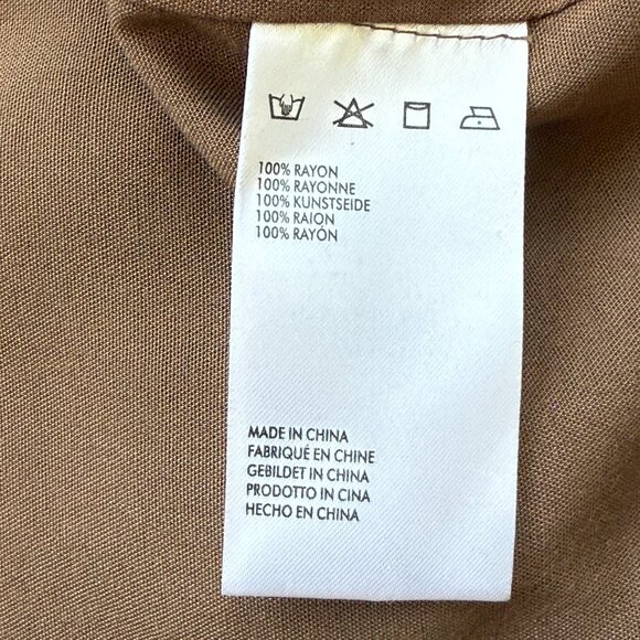 NWT Backyard Roses Maxi Dress XS Long Sleeve Solid Color Slit Sweetheart Neck - Picture 8 of 9